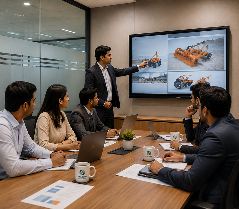 Anupam Infratech team and infrastructure work