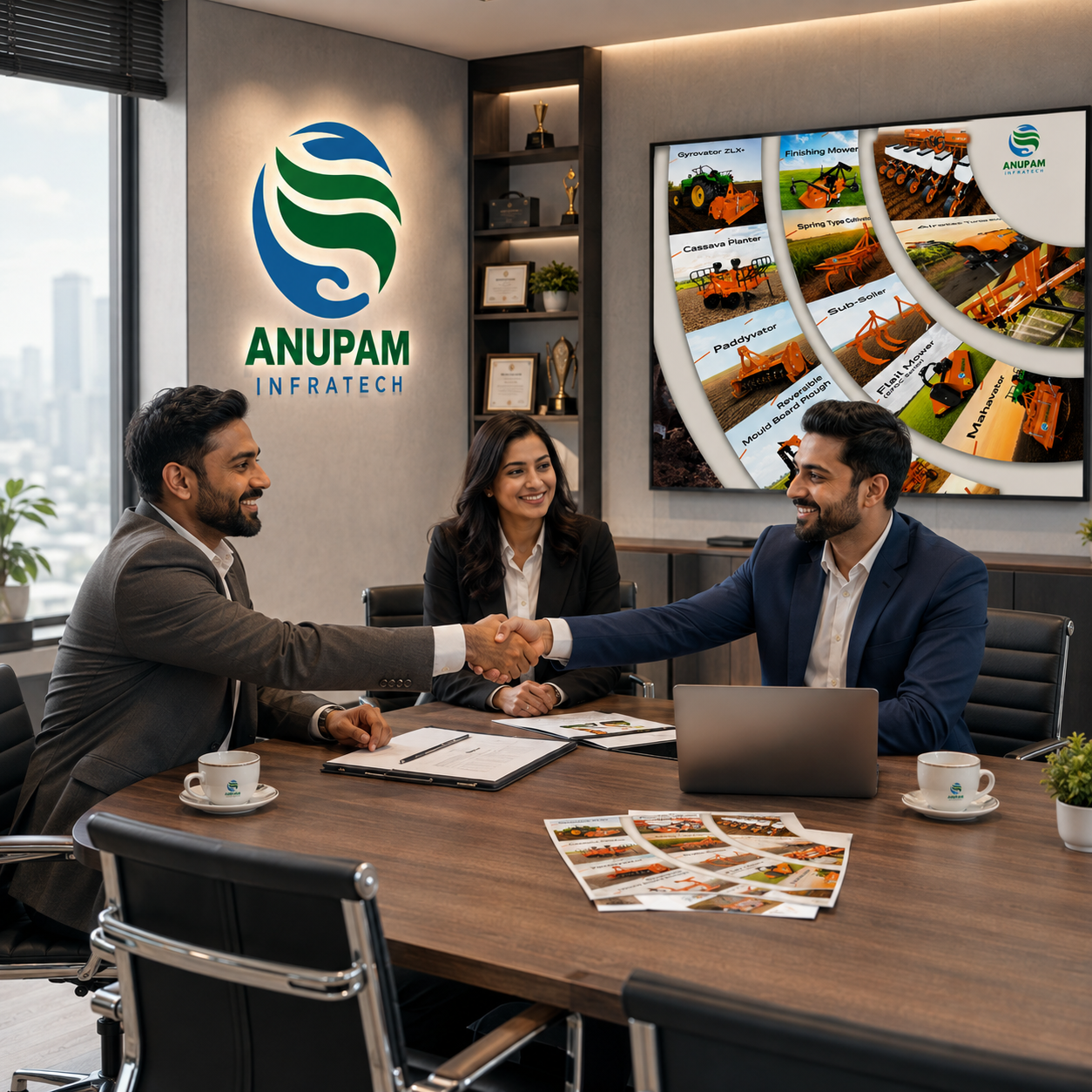 Anupam Infratech infrastructure project